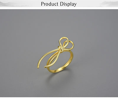 Reminder Knot Ring in S925