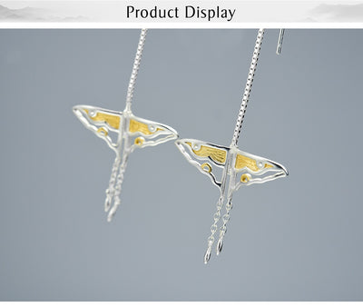 Butterfly Kite Earrings in S925